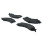 CENTRIC PARTS 106.08340 Posi Quiet Extended Wear Brake Pads with Shims and Hardware