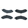 CENTRIC PARTS 106.08340 Posi Quiet Extended Wear Brake Pads with Shims and Hardware