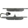 CENTRIC PARTS 106.08400 Posi Quiet Extended Wear Brake Pads with Shims and Hardware