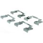 CENTRIC PARTS 106.08411 Posi Quiet Extended Wear Brake Pads with Shims and Hardware