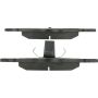 CENTRIC PARTS 106.08430 Posi Quiet Extended Wear Brake Pads with Shims and Hardware