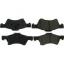 CENTRIC PARTS 106.08570 Posi Quiet Extended Wear Brake Pads with Shims and Hardware