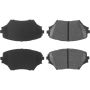 CENTRIC PARTS 106.08620 Posi Quiet Extended Wear Brake Pads with Shims and Hardware