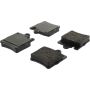 CENTRIC PARTS 106.08670 Posi Quiet Extended Wear Brake Pads with Shims and Hardware