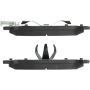 CENTRIC PARTS 106.08750 Posi Quiet Extended Wear Brake Pads with Shims and Hardware
