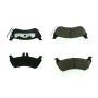 CENTRIC PARTS 106.08750 Posi Quiet Extended Wear Brake Pads with Shims and Hardware
