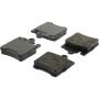 CENTRIC PARTS 106.08760 Posi Quiet Extended Wear Brake Pads with Shims and Hardware