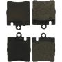 CENTRIC PARTS 106.08760 Posi Quiet Extended Wear Brake Pads with Shims and Hardware