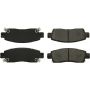 CENTRIC PARTS 106.08830 Posi Quiet Extended Wear Brake Pads with Shims and Hardware