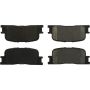 CENTRIC PARTS 106.08850 Posi Quiet Extended Wear Brake Pads with Shims and Hardware