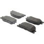 CENTRIC PARTS 106.08851 Posi Quiet Extended Wear Brake Pads with Shims and Hardware
