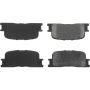 CENTRIC PARTS 106.08851 Posi Quiet Extended Wear Brake Pads with Shims and Hardware