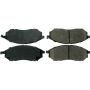 CENTRIC PARTS 106.08880 Posi Quiet Extended Wear Brake Pads with Shims and Hardware