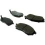 CENTRIC PARTS 106.08881 Posi Quiet Extended Wear Brake Pads with Shims and Hardware