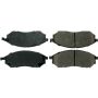 CENTRIC PARTS 106.08881 Posi Quiet Extended Wear Brake Pads with Shims and Hardware