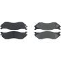 CENTRIC PARTS 106.08970 Posi Quiet Extended Wear Brake Pads with Shims and Hardware