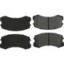 CENTRIC PARTS 106.09040 Posi Quiet Extended Wear Brake Pads with Shims and Hardware