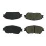 CENTRIC PARTS 106.09061 Posi Quiet Extended Wear Brake Pads with Shims and Hardware