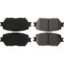 CENTRIC PARTS 106.09081 Posi Quiet Extended Wear Brake Pads with Shims and Hardware
