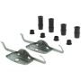 CENTRIC PARTS 106.09180 Posi Quiet Extended Wear Brake Pads with Shims and Hardware