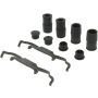 CENTRIC PARTS 106.09350 Posi Quiet Extended Wear Brake Pads with Shims and Hardware