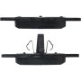 CENTRIC PARTS 106.09350 Posi Quiet Extended Wear Brake Pads with Shims and Hardware