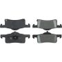 CENTRIC PARTS 106.09350 Posi Quiet Extended Wear Brake Pads with Shims and Hardware