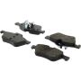 CENTRIC PARTS 106.09390 Posi Quiet Extended Wear Brake Pads with Shims and Hardware
