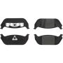 CENTRIC PARTS 106.09520 Posi Quiet Extended Wear Brake Pads with Shims and Hardware