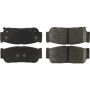 CENTRIC PARTS 106.09540 Posi Quiet Extended Wear Brake Pads with Shims and Hardware