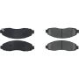 CENTRIC PARTS 106.09620 Posi Quiet Extended Wear Brake Pads with Shims and Hardware