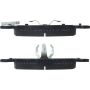 CENTRIC PARTS 106.09630 Posi Quiet Extended Wear Brake Pads with Shims and Hardware