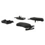 CENTRIC PARTS 106.09641 Posi Quiet Extended Wear Brake Pads with Shims and Hardware
