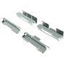 CENTRIC PARTS 106.09650 Posi Quiet Extended Wear Brake Pads with Shims and Hardware