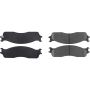 CENTRIC PARTS 106.09650 Posi Quiet Extended Wear Brake Pads with Shims and Hardware