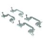 CENTRIC PARTS 106.09691 Posi Quiet Extended Wear Brake Pads with Shims and Hardware