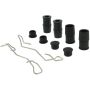 CENTRIC PARTS 106.09700 Posi Quiet Extended Wear Brake Pads with Shims and Hardware