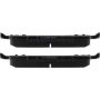 CENTRIC PARTS 106.09740 Posi Quiet Extended Wear Brake Pads with Shims and Hardware