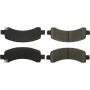 CENTRIC PARTS 106.09740 Posi Quiet Extended Wear Brake Pads with Shims and Hardware