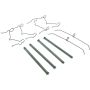 CENTRIC PARTS 106.09761 Posi Quiet Extended Wear Brake Pads with Shims and Hardware