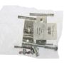 CENTRIC PARTS 106.09770 Posi Quiet Extended Wear Brake Pads with Shims and Hardware