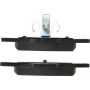 CENTRIC PARTS 106.09800 Posi Quiet Extended Wear Brake Pads with Shims and Hardware