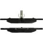 CENTRIC PARTS 106.09860 Posi Quiet Extended Wear Brake Pads with Shims and Hardware