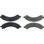 CENTRIC PARTS 106.09890 Posi Quiet Extended Wear Brake Pads with Shims and Hardware
