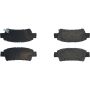 CENTRIC PARTS 106.09950 Posi Quiet Extended Wear Brake Pads with Shims and Hardware