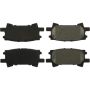 CENTRIC PARTS 106.09960 Posi Quiet Extended Wear Brake Pads with Shims and Hardware