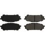 CENTRIC PARTS 106.10040 Posi Quiet Extended Wear Brake Pads with Shims and Hardware