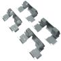 CENTRIC PARTS 106.10080 Posi Quiet Extended Wear Brake Pads with Shims and Hardware