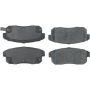 CENTRIC PARTS 106.10080 Posi Quiet Extended Wear Brake Pads with Shims and Hardware