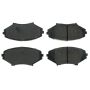 CENTRIC PARTS 106.10090 Posi Quiet Extended Wear Brake Pads with Shims and Hardware